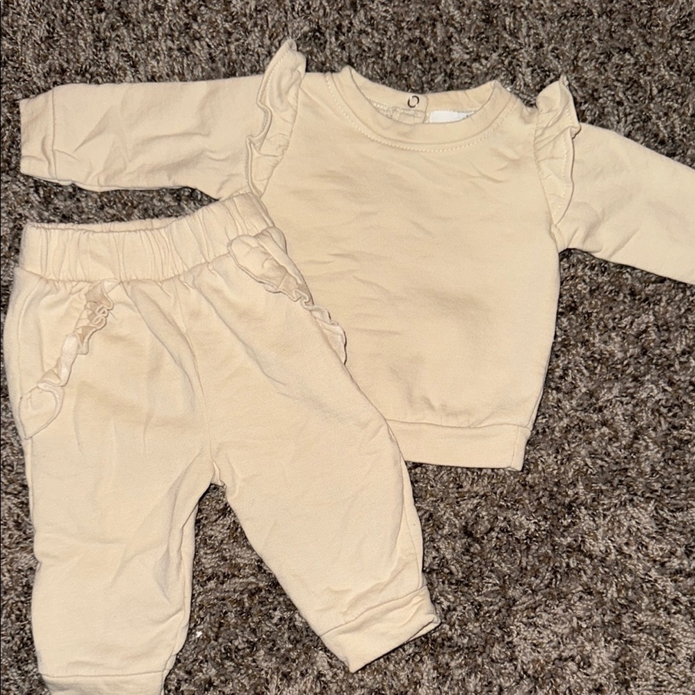 Kids Cream Matching Set